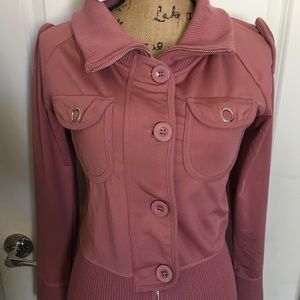 BCBG pink Mauve Sweater NWT